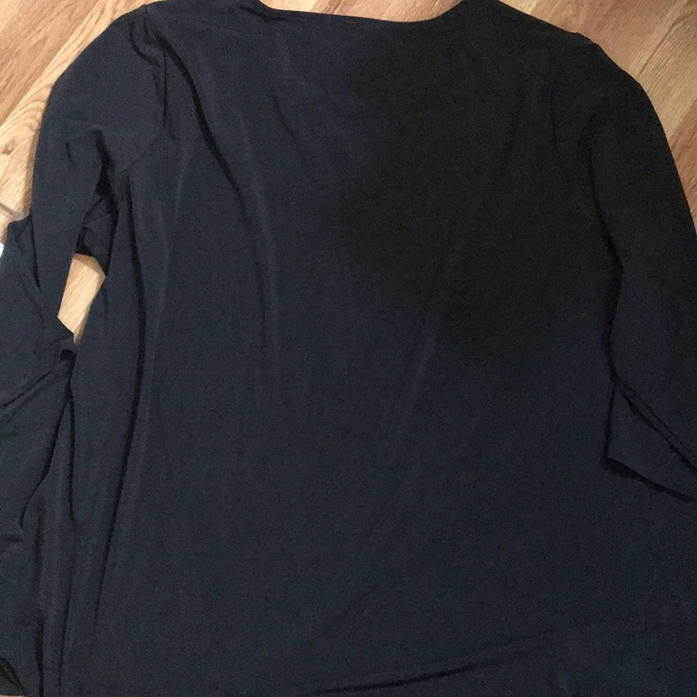 Premise dark gray high low tunic top - Picture 3 of 3
